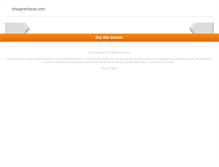 Tablet Screenshot of cheaprentacar.com